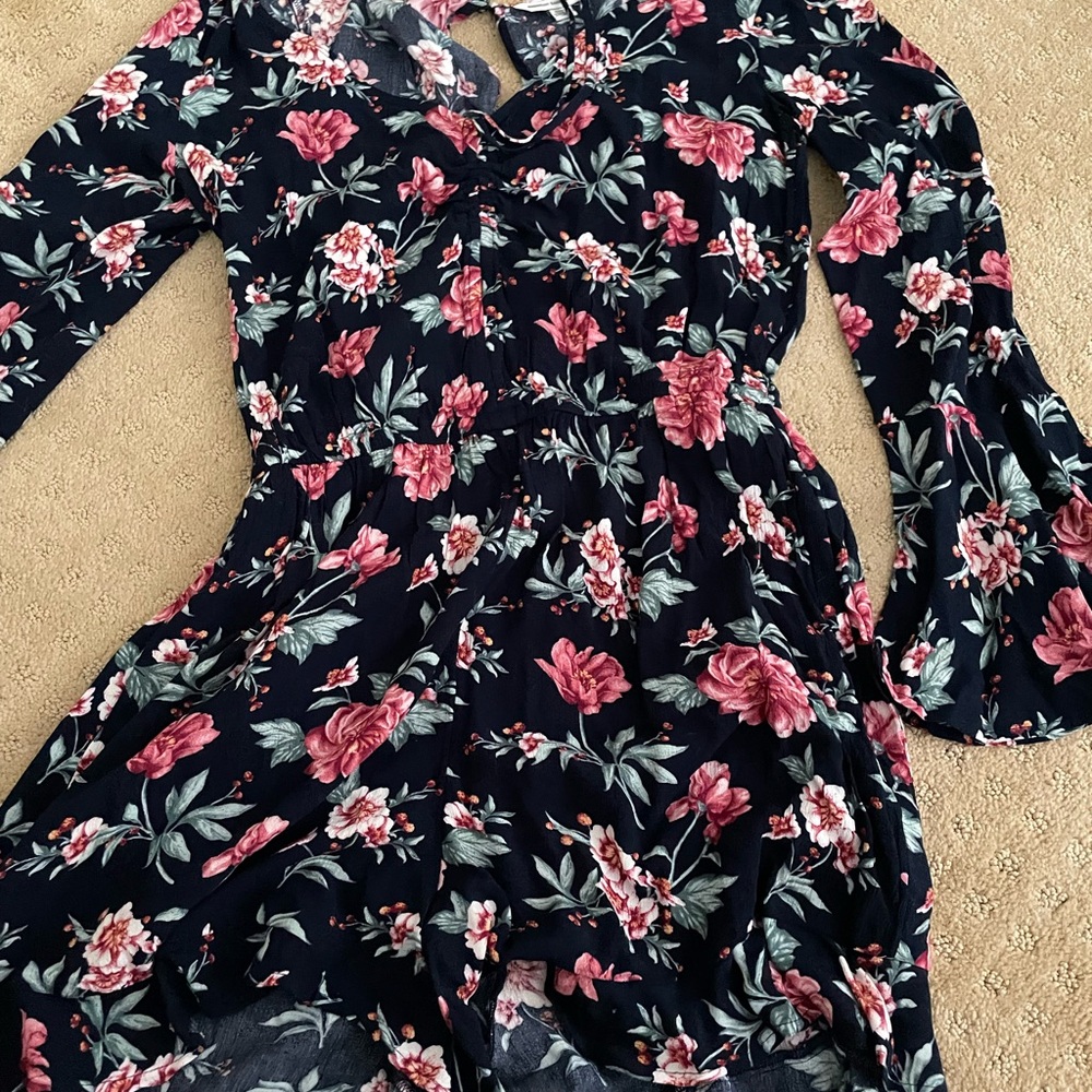American Eagle Outfitters Navy Floral Dress